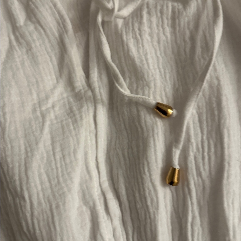 bishop + young 'Playa' White Lightweight‎ Romper - Picture 4 of 10